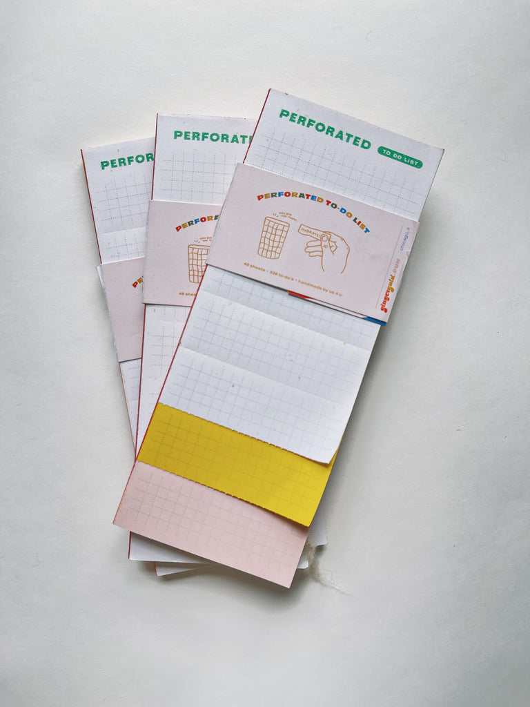 Perforated To Do List Notebook