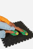 Pleated Kitten Heel - Grass