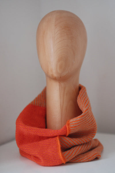 The Union Menswear Cowl in Hot Honey - isobel & cleo