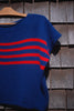 The Raye Top - Blue Red