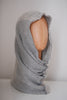 The Union Menswear Cowl in Neutral Grey - isobel & cleo