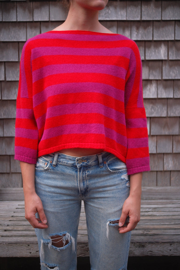 The Striped Pomme Top