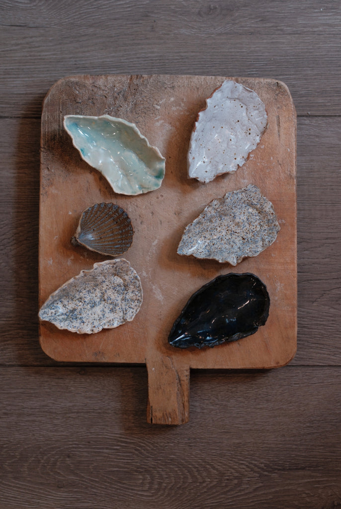 Ceramic Oyster Shells