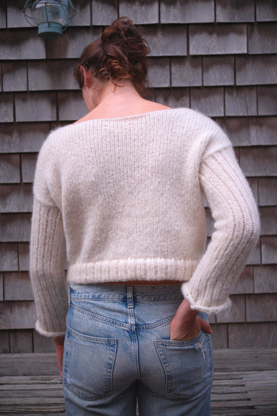 The Orgashmere Cropped Pullover