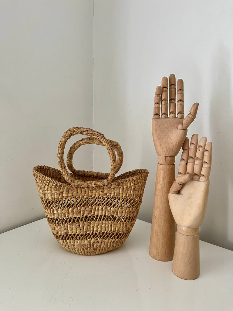 Mini Mesh Basket Purse
