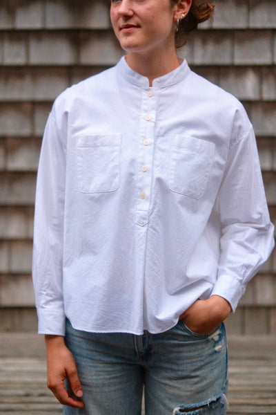 Mandarin Collared Shirt