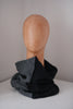 The Union Menswear Cowl in Neutral Black - isobel & cleo