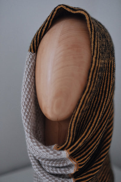 The Union Menswear Cowl in Neutral Pop - isobel & cleo