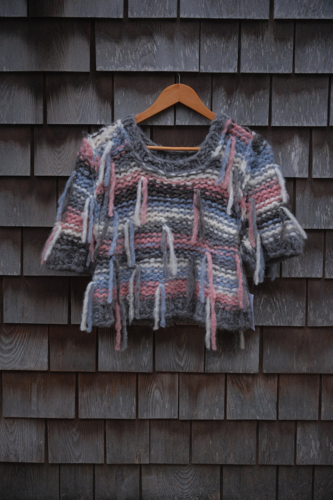 Zero Waste Cashmere Classic Crop - isobel & cleo