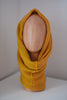 The Union Menswear Cowl in Yellow Mustard - isobel & cleo