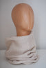 The Union Menswear Cowl in Neutral Cream - isobel & cleo