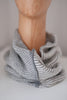 The Union Menswear Cowl in Neutral Grey - isobel & cleo