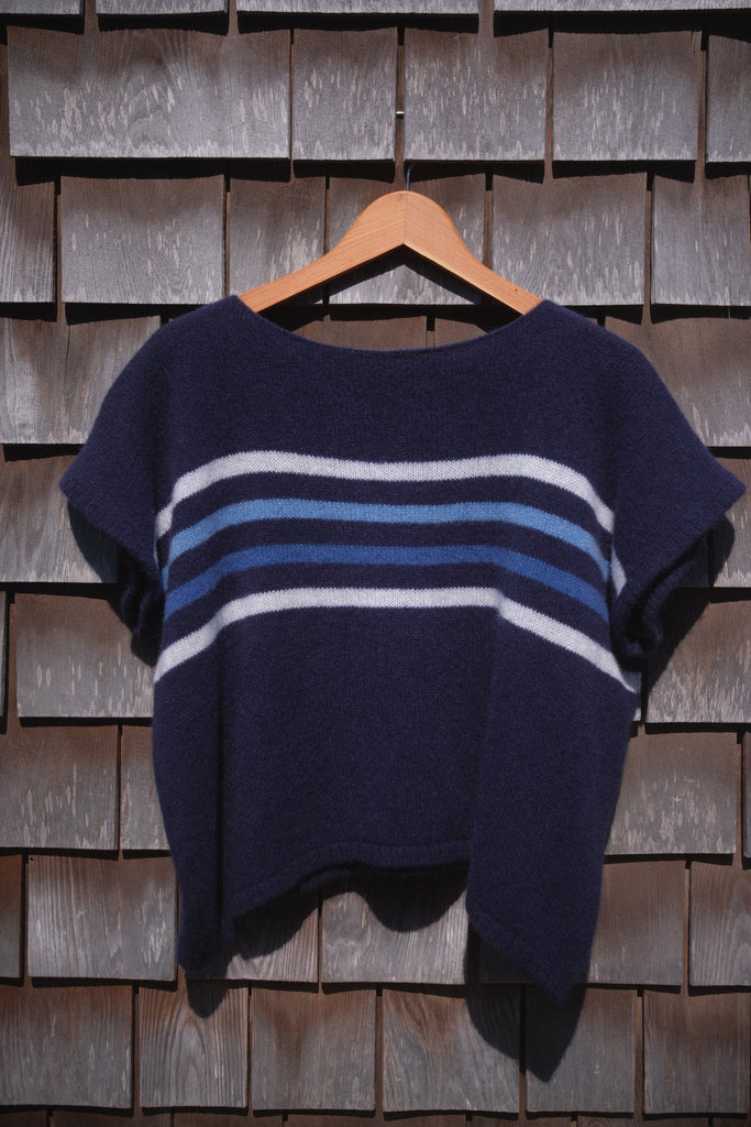 The Raye Top - Navy Blues
