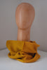 The Union Menswear Cowl in Yellow Mustard - isobel & cleo