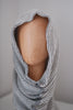 The Union Menswear Cowl in Neutral Grey - isobel & cleo
