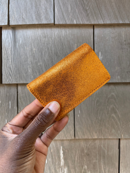 Metallic Leather Wallets - isobel & cleo