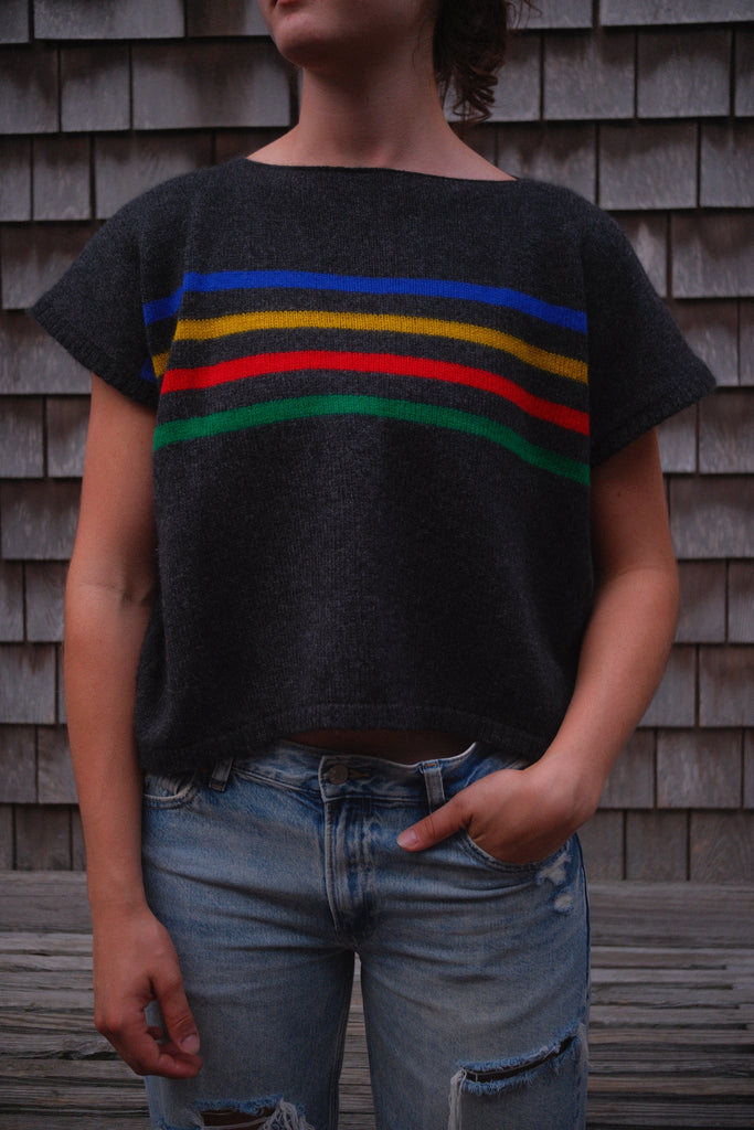 The Raye Top - Dark Primary
