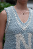 “N” Collegiate Silk Letter Vest