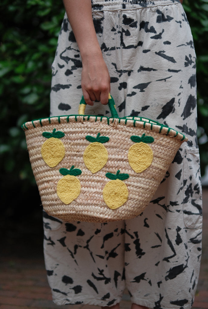 Lemon Basket Tote