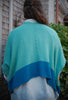 The Shortie Colorblock Poncho - isobel & cleo