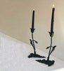 Vintage Iron Candle Holders