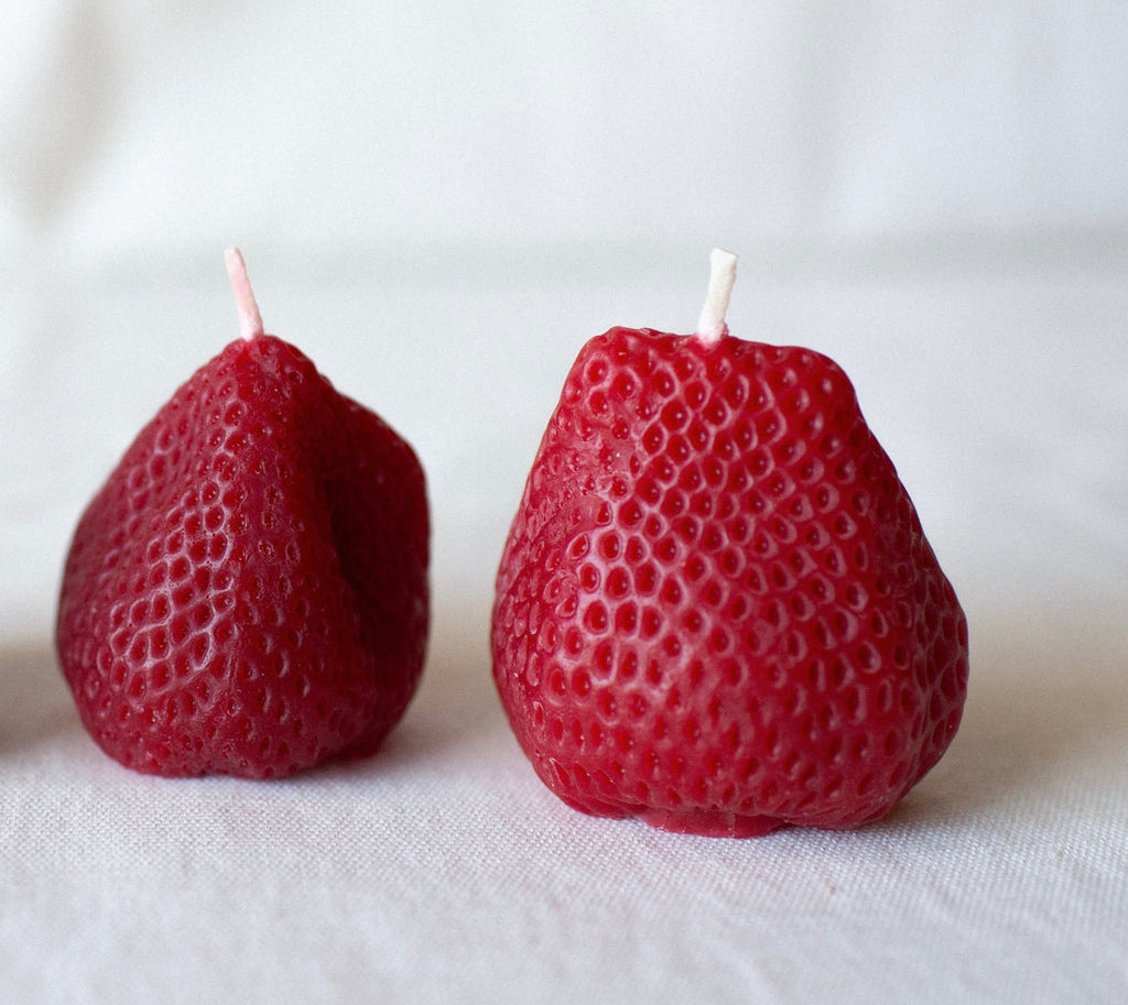 Strawberry Candles - Large