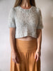 The Classic Crop in Silk - isobel & cleo