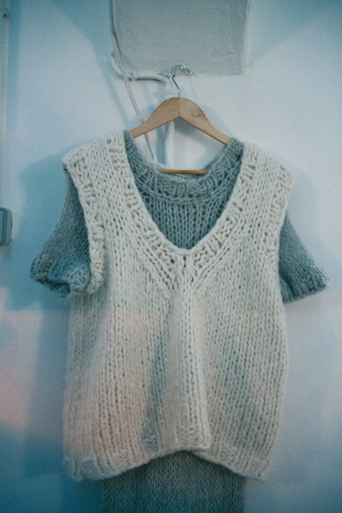 Collegiate Vest - Orgashmere - isobel & cleo