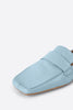 Leather Loafers - Sky