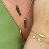 Salmon Duo Fish Pendant Necklace - isobel & cleo