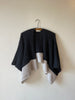 The Shortie Colorblock Poncho