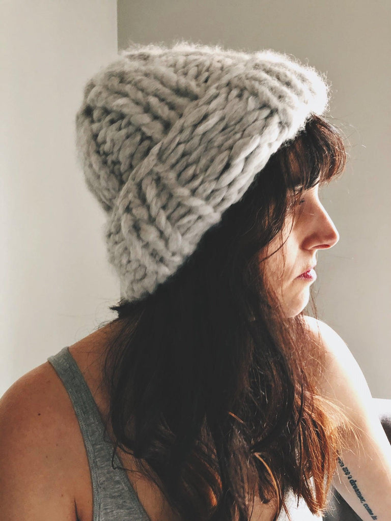 The Ribbed Orgashmere Beanie - isobel & cleo