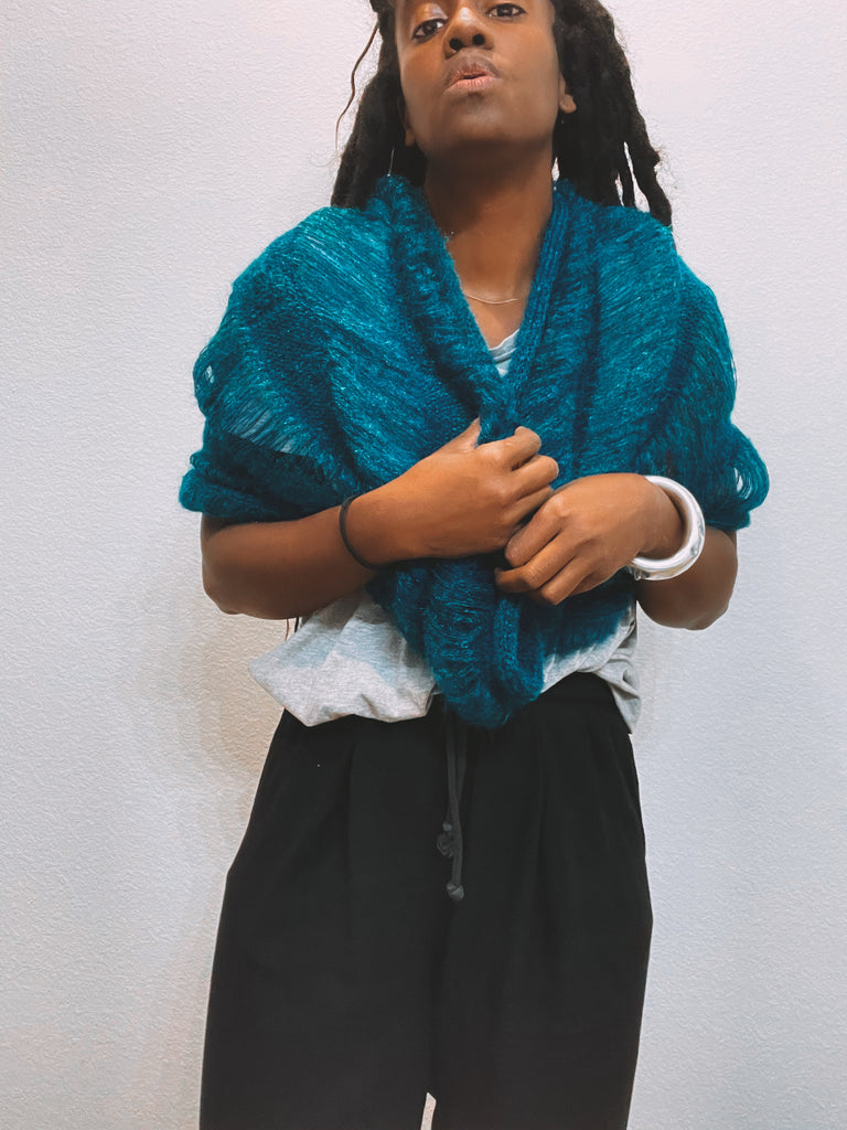 The Mohair Float Capelet and Stole - isobel & cleo