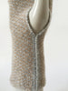 The Patterned Warmer in Silver/Camel - isobel & cleo