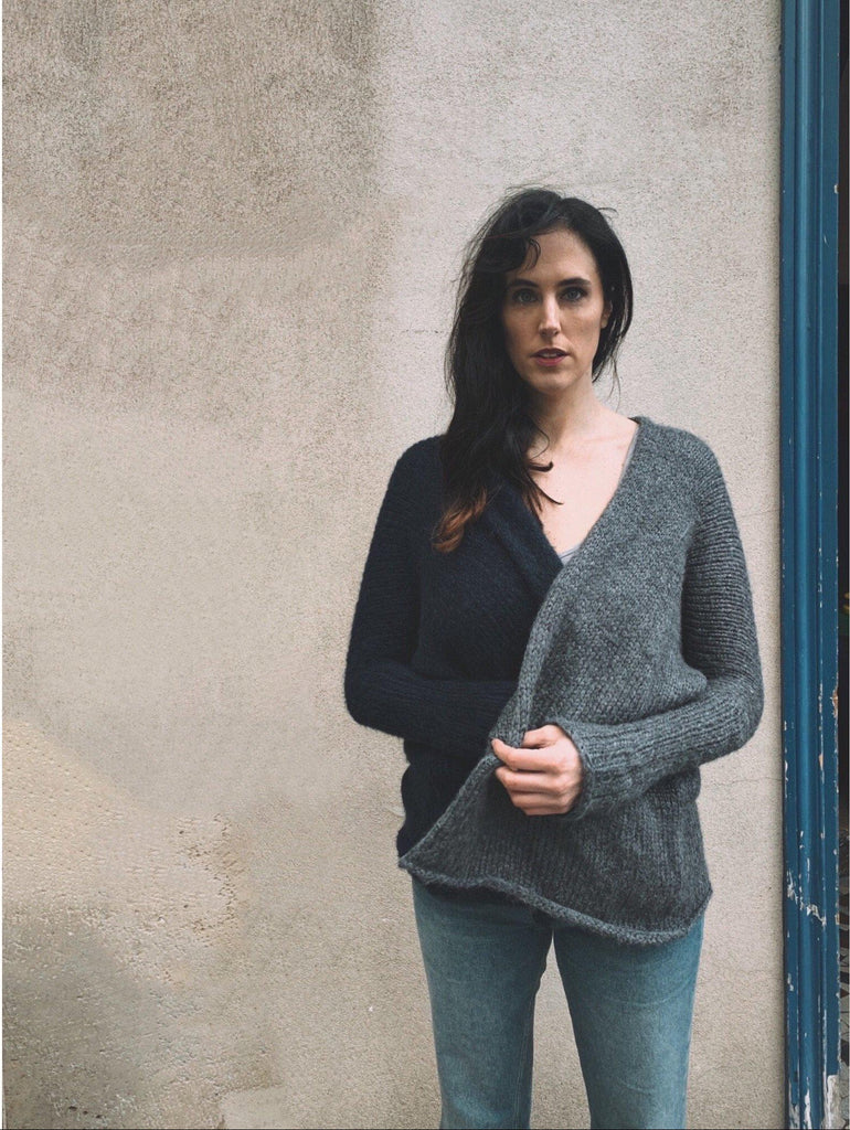 The Sybil Silk Cardigan - isobel & cleo