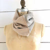 The Union Menswear Cowl in Camel/Flannel/Natural - isobel & cleo