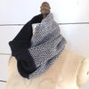 The Union Menswear Cowl in Charcoal/Natural/Black - isobel & cleo