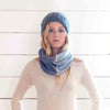 The Union Menswear Cowl in Natural/Wharf/Geneva - isobel & cleo