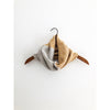 The Union Menswear Cowl Natural/Silver/Mango - isobel & cleo